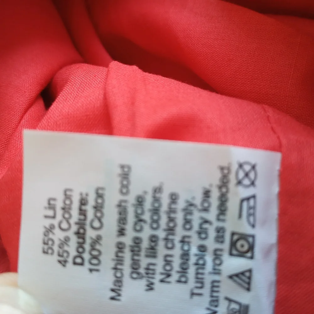 NWT J.Crew Factory 6 Linen Blend Side Walk Skirt